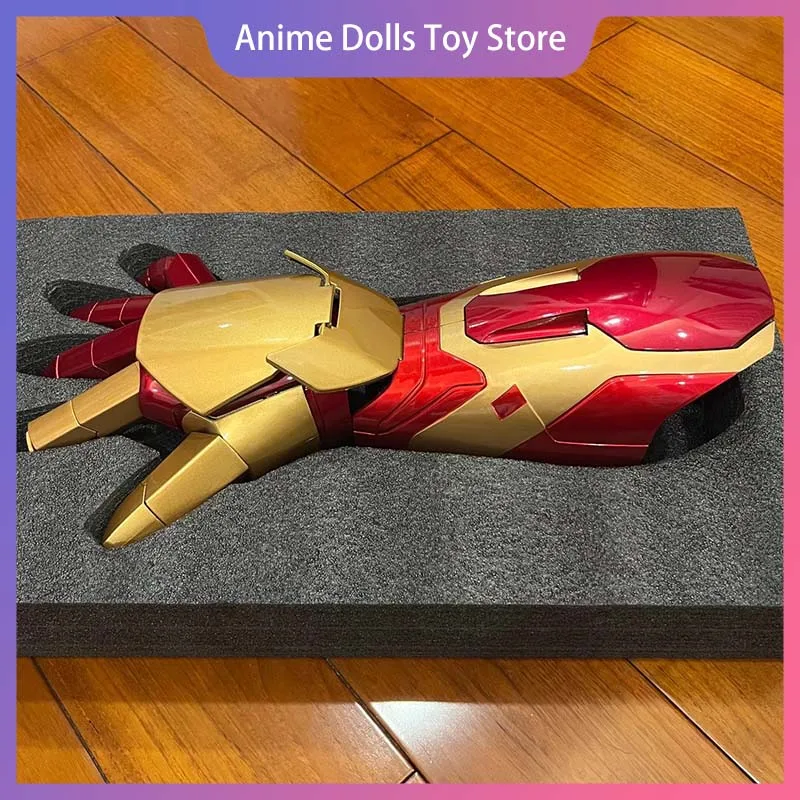 

MK42 Action Figure 1:1 Wearable Iron Man Arm Toy With Lighting Cosplay Costumes Performance Halloween Party Carnival Props Gift