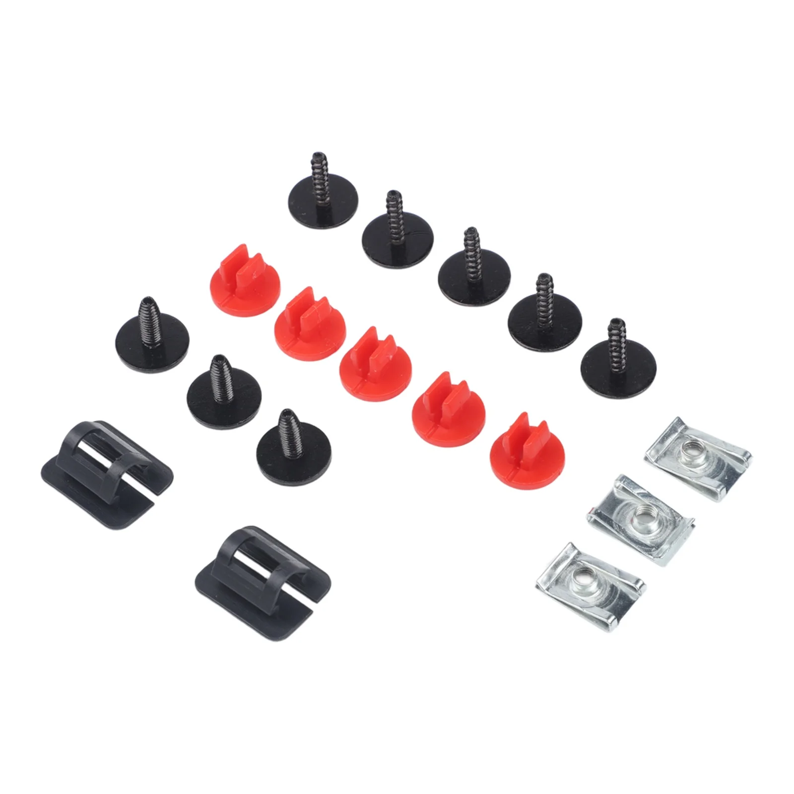 18pcs Car Engine Under Tray For Splash Guad Mounting Package 31391440 30683256 For Volvo For Under Tray Guard