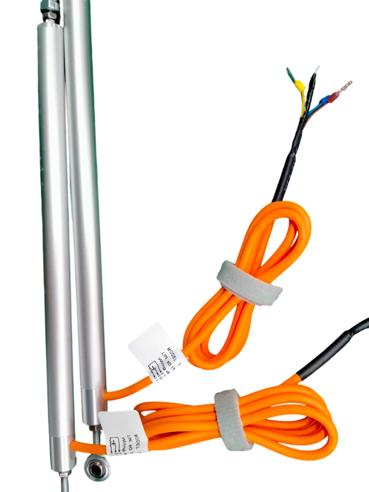T-PTS12 High Precision 4-20mA 0-10V Analog Output Signal Linear Position Travel Sensor with Eye Rod Injection Molding Ejectors