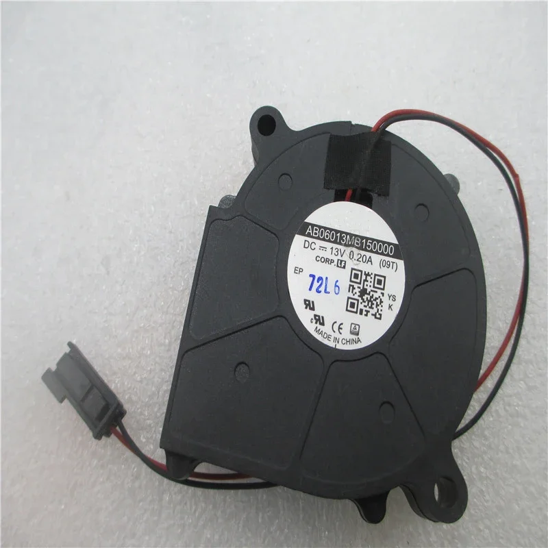 

FAN FOR ADDA AB06013MB150000 13V 0.2A 09T 6015 60X60X15MM 6cm blower fan AB0612UB-D01 12V Brushless Cooling Exhaust Blower Fan