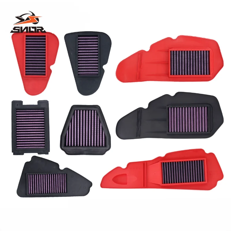 SNOR Motorcycle Air Filter Engine Intake Cleaner  For HONDA RS150 VISION150 VARIO150 ADV150 PCX150‑160 ADV160 VARIO160 click125i