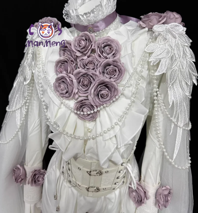 

Костюм для косплея по игре Identity V: Эмиль Пациент, модные рубашки, брюки, пальто, аксессуары, костюмы для мужчин и женщин на Хэллоуин