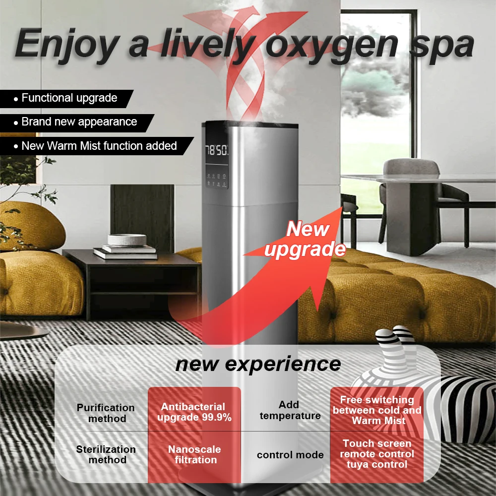 Humidificateur à ultrasons à brume froide de pièce, machine à brume chaude, appareil ménager pour chambre, PR, bureau, nouveau, UE, 2024