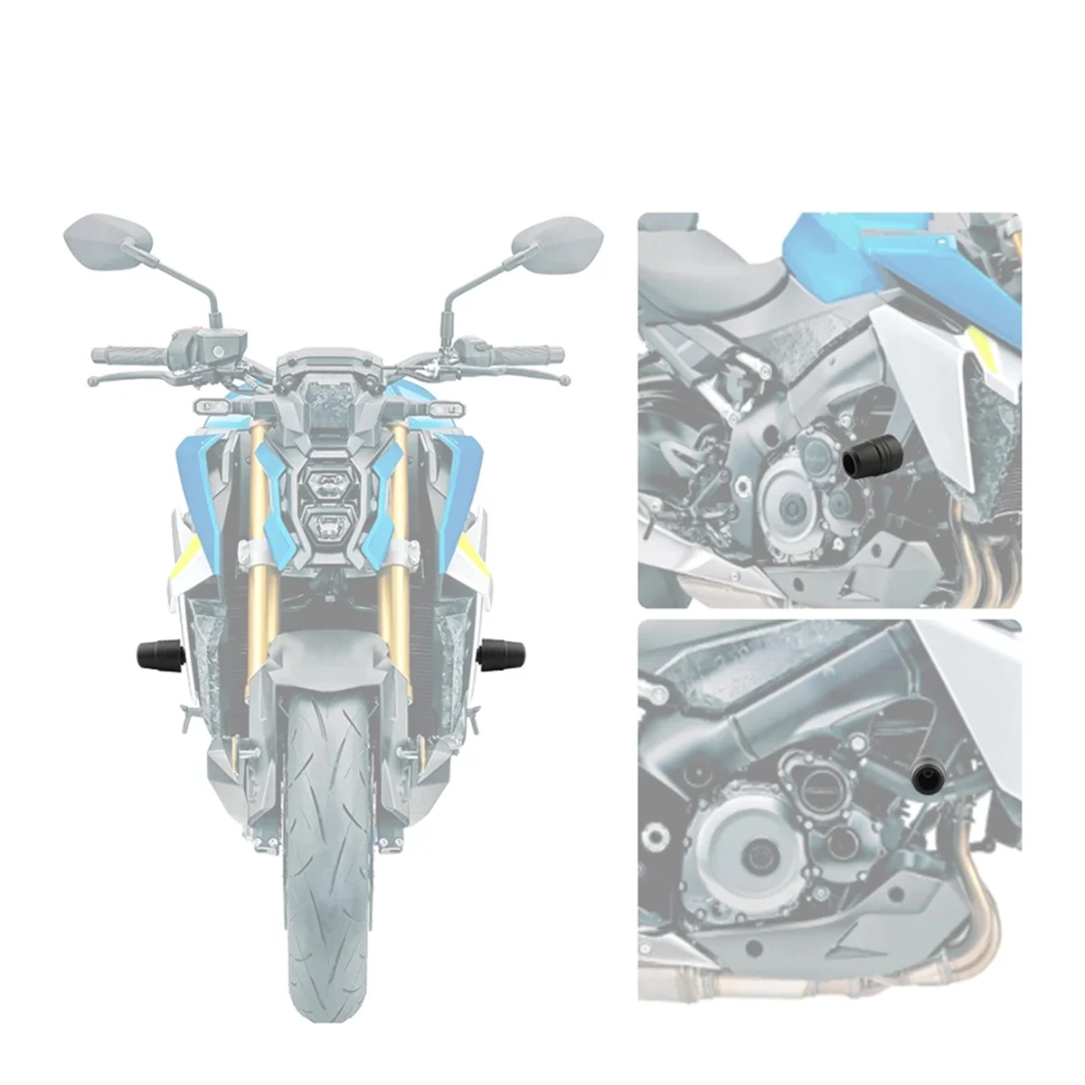 

Самые продаваемые ползунки рамы корпуса, защита от столкновений, подходит для FTR1200 2019-2024 гг.