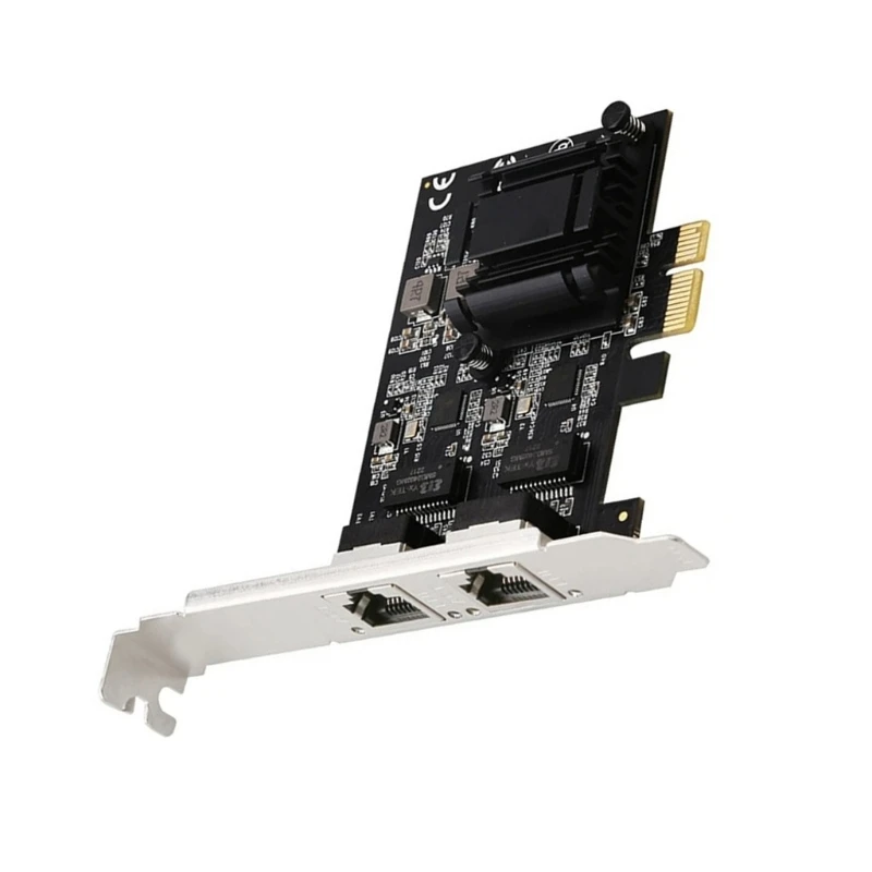 RTL8125B PCIE إلى RJ45 جيجابت إيثرنت LAN بطاقة الشبكة 10/100/1000/25000Mbps محول محول شبكة إيثرنت