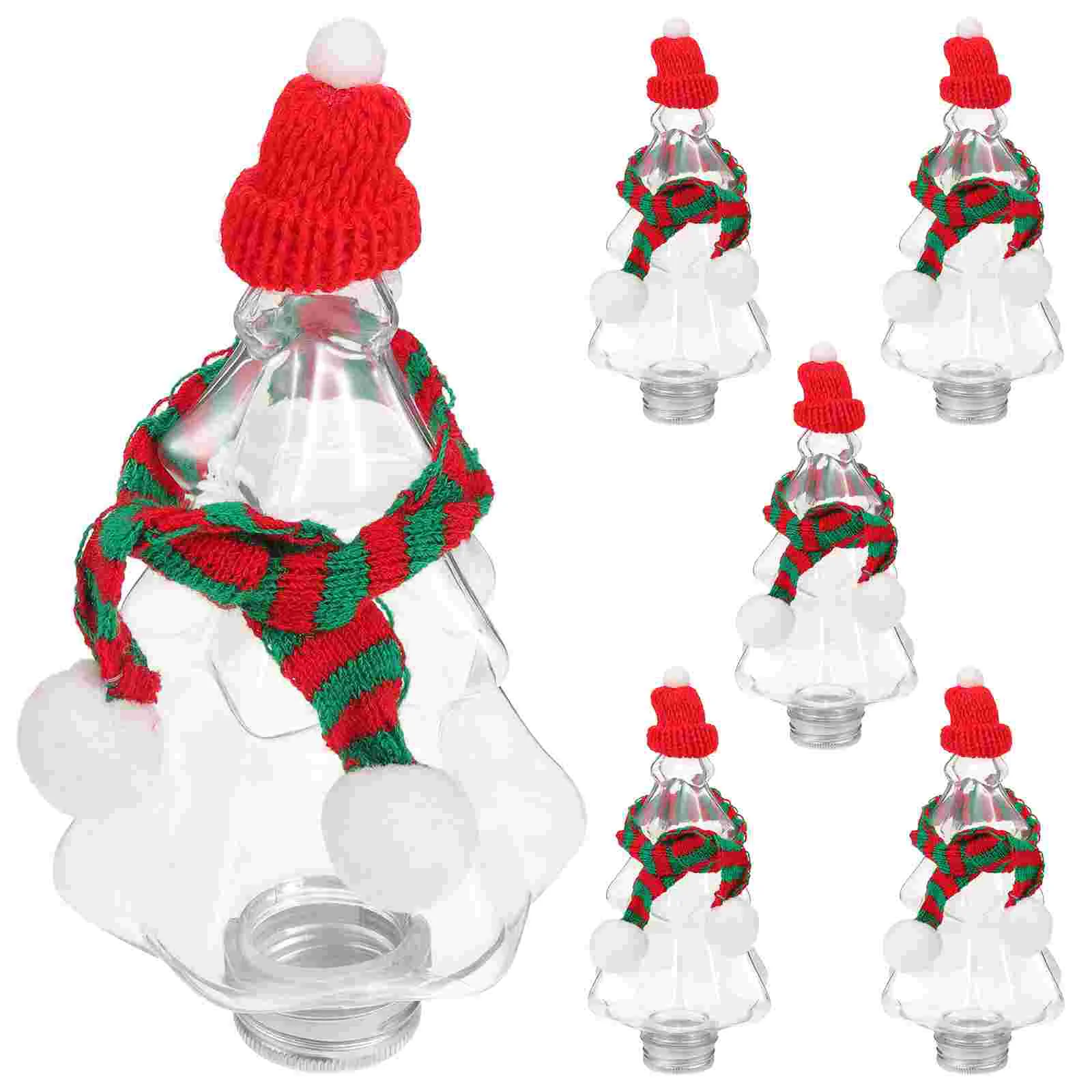 6 Set Sealing Bottles Juice Milk P[arty The Pet Container Yogurt Containers