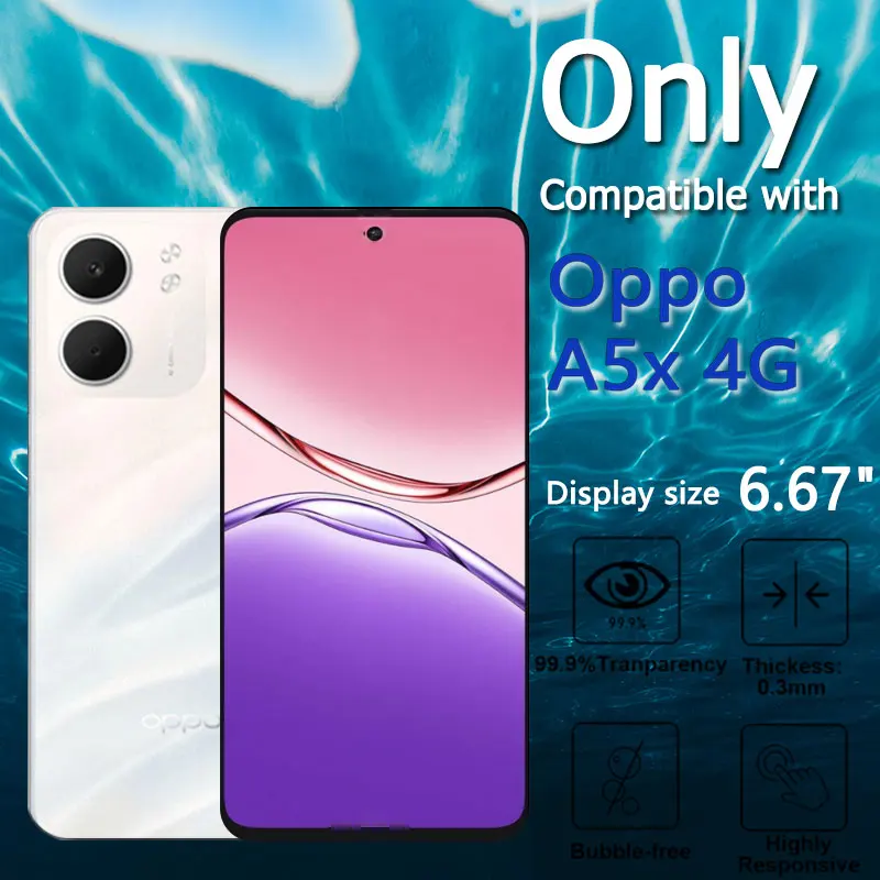 1-4 قطعة واقيات الشاشة ل ممن لهم A5x 4 جرام A5 5x HD الزجاج المقسى كريستال 9H عالية الألومنيوم المضادة للخدش بصمة صديقة #3