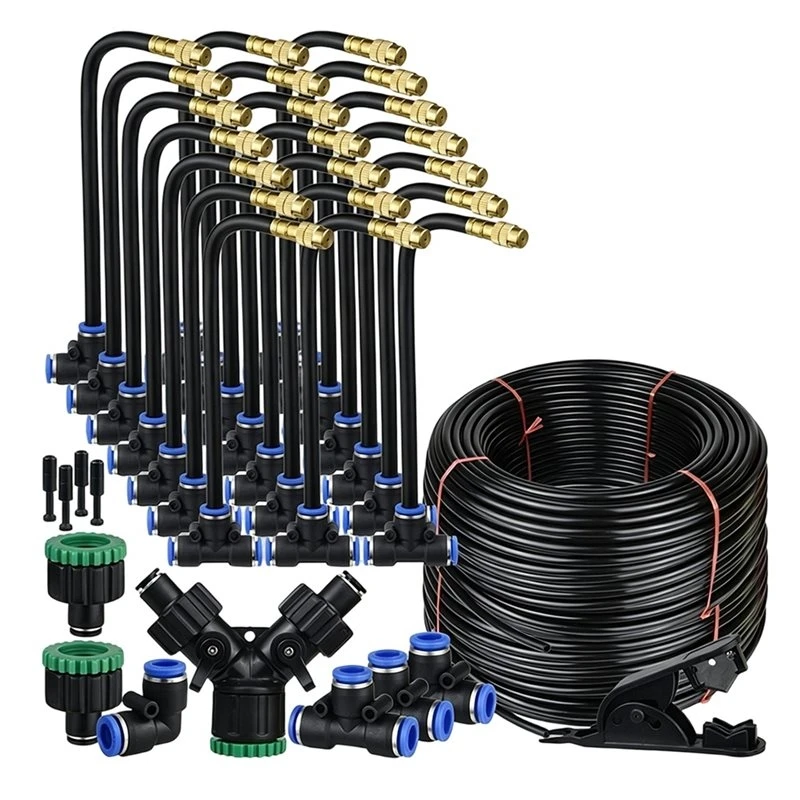 8Mm Misting Cooling System Atomizer Sprayer Outdoor Garden Irrigation Watering