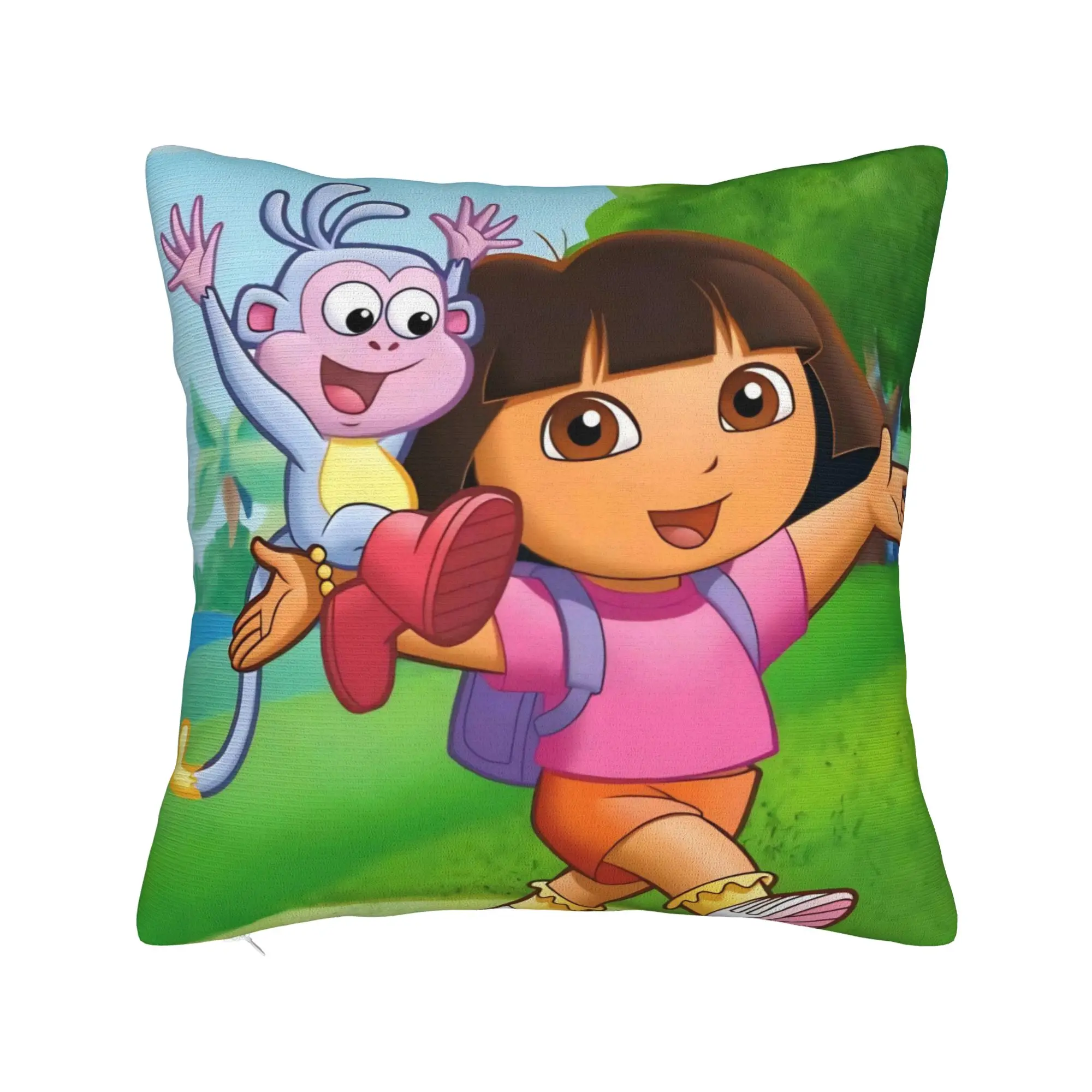 Decorative Pillow Covers D-Doras The Explorers Product Car  Pillow Case Cover Square Multi Size