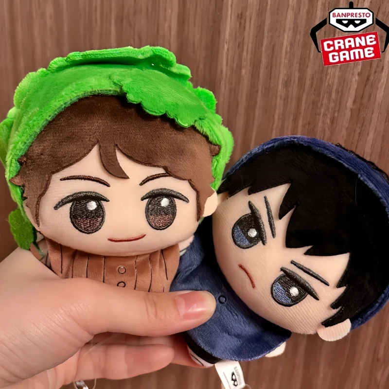 In Stock Original Genuine BANPRESTO Tobio Kageyama Kozume Kenma Oikawa Tooru Akaashi Keiji 11CM Anime Figure Plush Toys Gifts