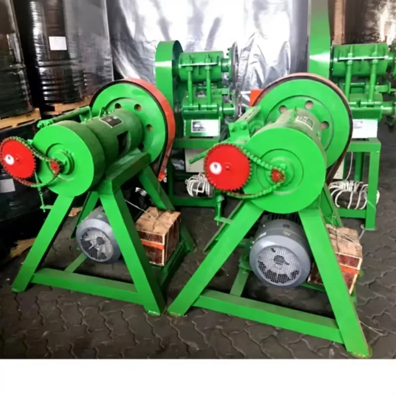 Crusher Waste Tire Block Cutting Machine Tire Rubber Strip Cutting Equipment Waste Tire Sidewall Cutting Machine