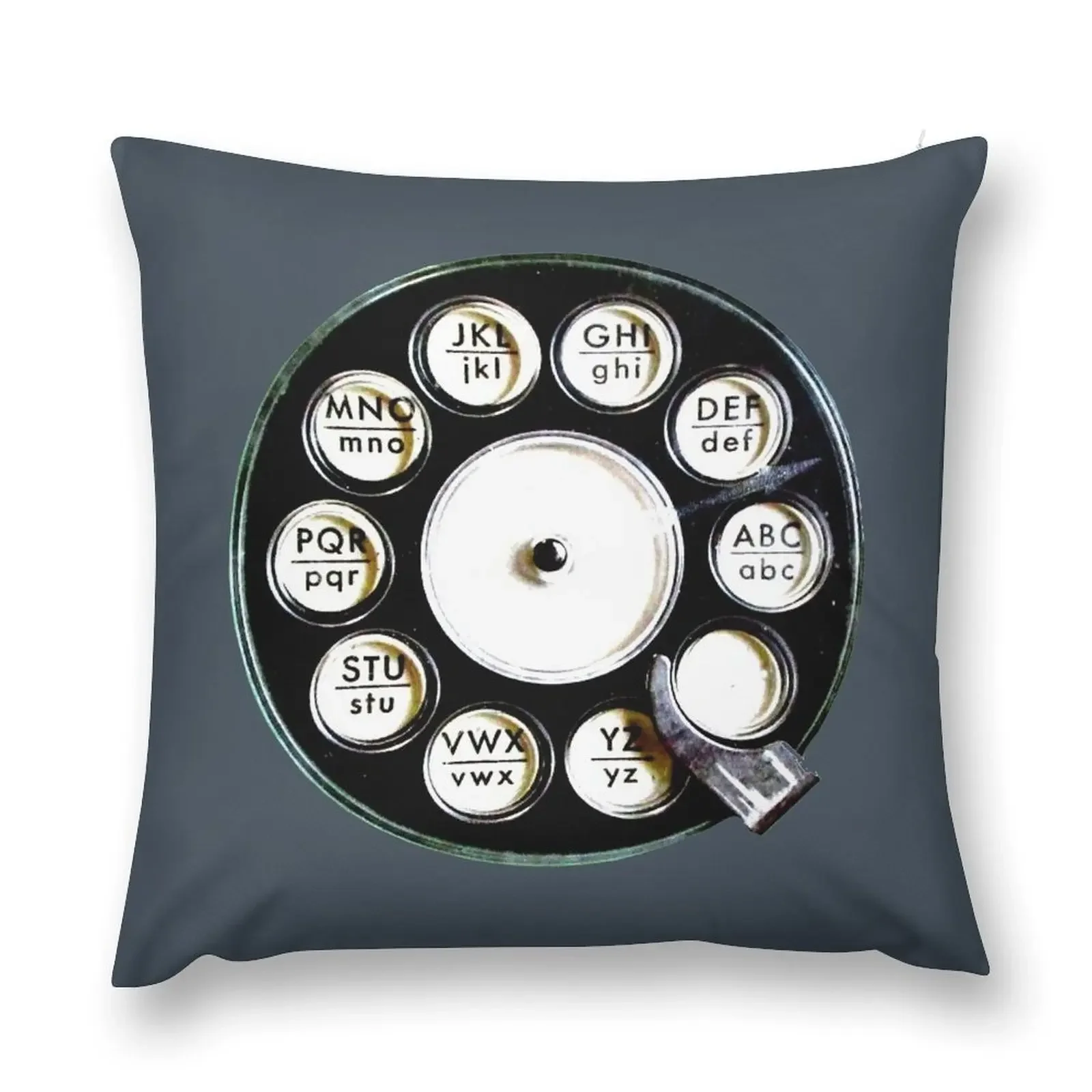 Retro Rotary Dial Phone, Vintage Phone Throw Pillow ornamental pillows Cushions anime girl pillow