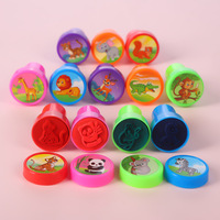 12 Mix Cute Animal Assorted Stamps Kids Self-Ink Stamp Cartoon Teacher Reward Encourage Stamp Children Party Favor