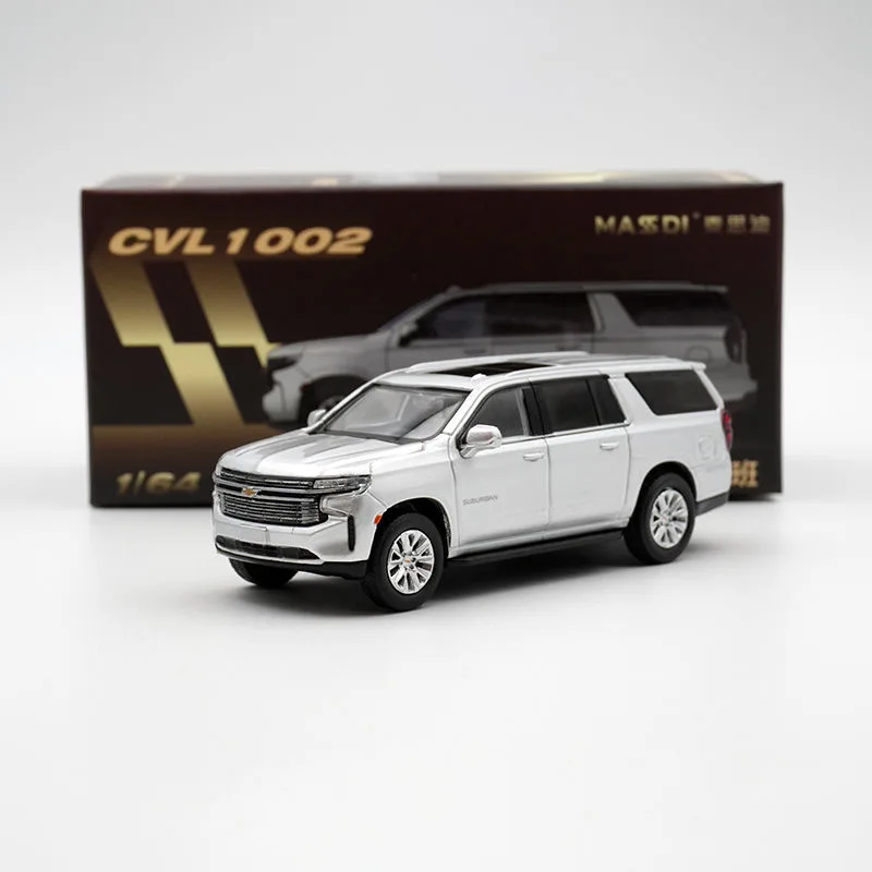 MASDI 1/64 Suburban full-size off-road vehicle alloy model