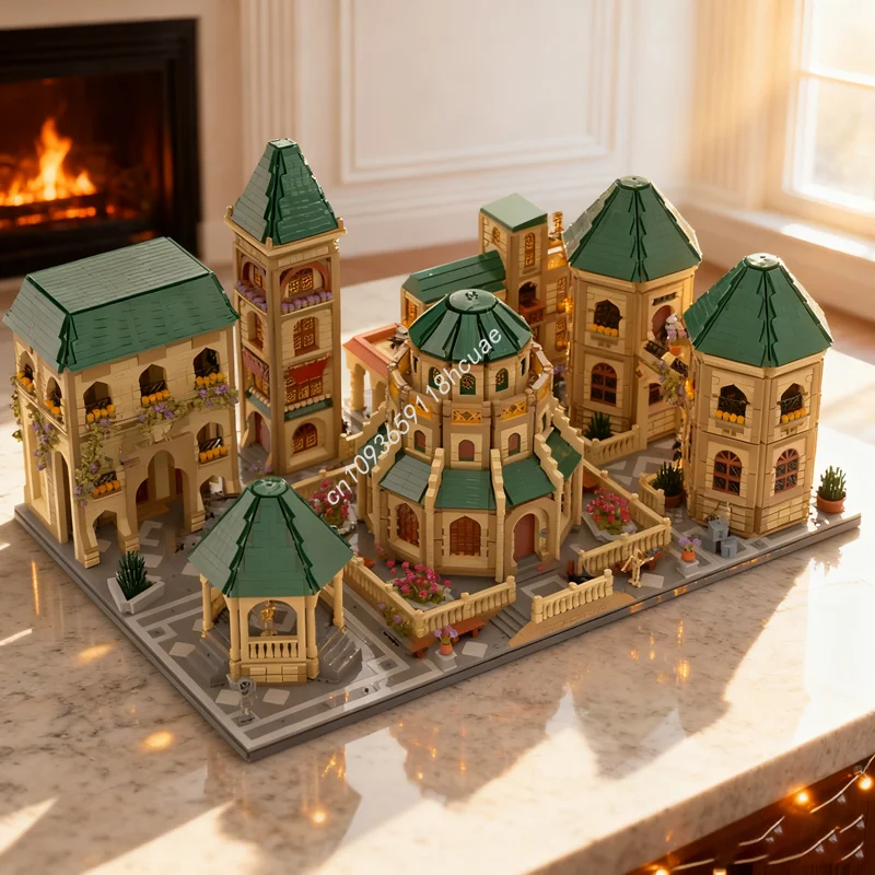 

13991 шт. MOC SW Battle Theed Bundle Star Модель Строительные блоки Рождественский подарок Строительные игрушки «сделай сам» креативная идея Кирпич День рождения