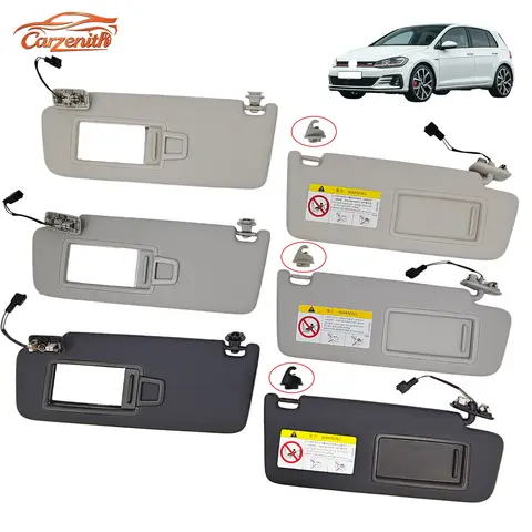 Sun Visor For VW Touran 5T1 Multivan T7 T-Cross T-Roc Taigo Taos Arteon Shooting Brake Cupra Formentor Ateca California T7 ID.5