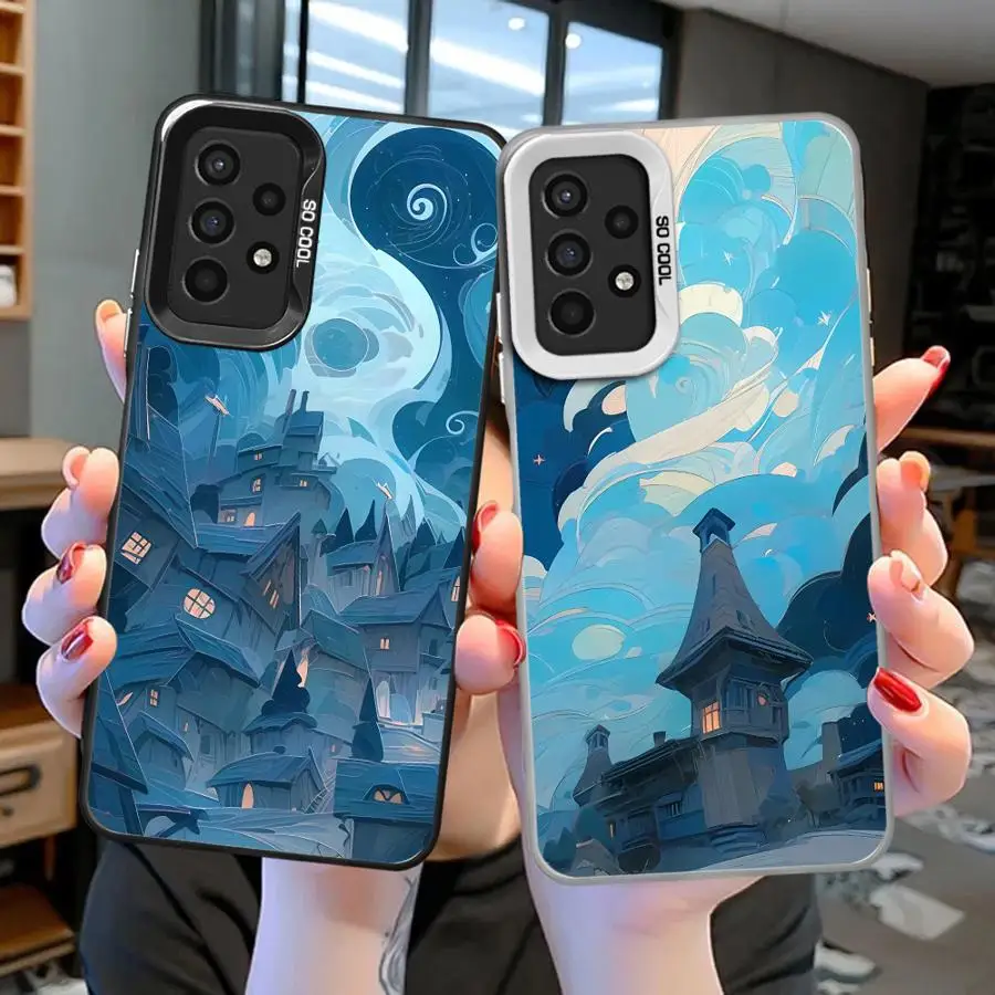 Чехол для телефона Night Van Gogh Art для Samsung Galaxy A15 A16 A23 A32 A72 4G 5G A22 A33 A34 A35 A52s A54 A55 A73 5G A24 A51 A71 4G