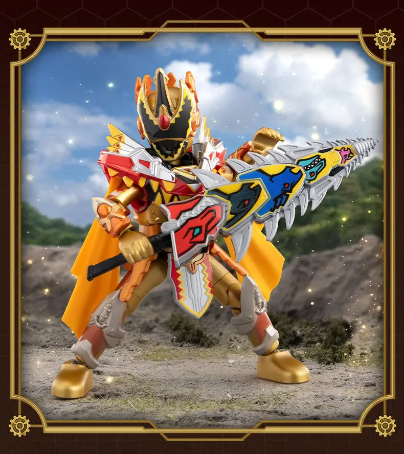 1/9 Stück Blokees Super Sentai Galaxy Version 1 Ohsama Sentai King-Ohger Kuwagata Tombo Kamakiri Ohger Zusammengebautes bewegliches Spielzeug – Detail 17
