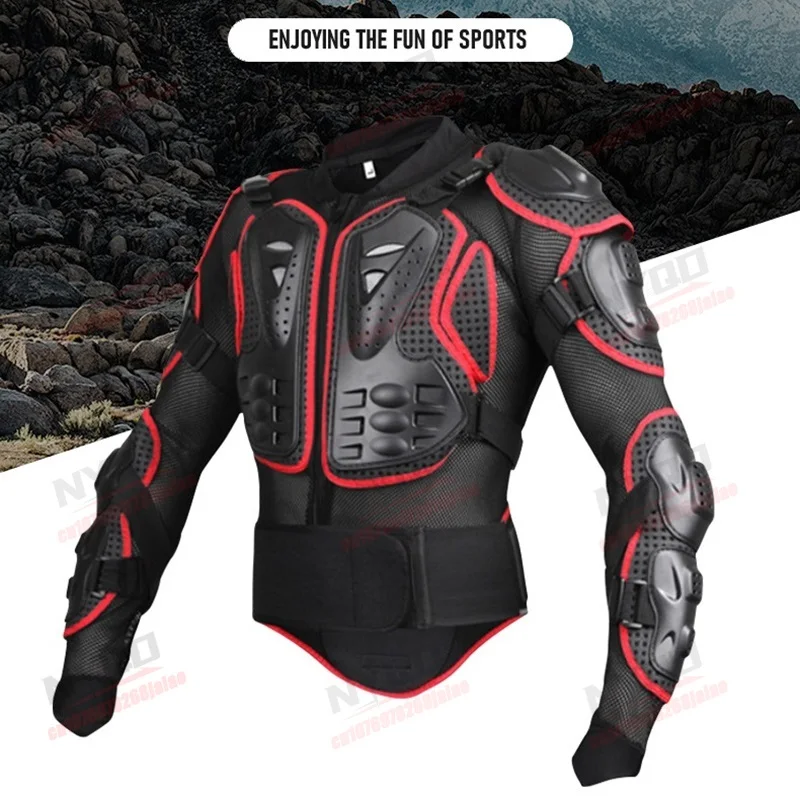 Motorcycle Riding Jacket, Comfortable and Durable Riding Armor, Men's and Women's Outdoor Off-road Vehicle Protective Equipment view 3