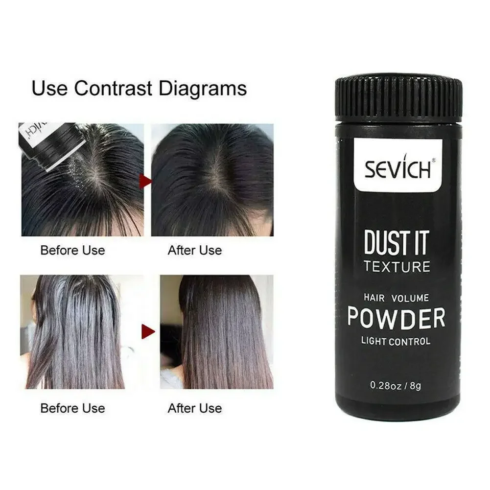 5PCS Hair Powder Fluffy Increase Hair Volume Mattifying Powder Refreshing Styling Oil Control Absorb Grease Unisex Dropship