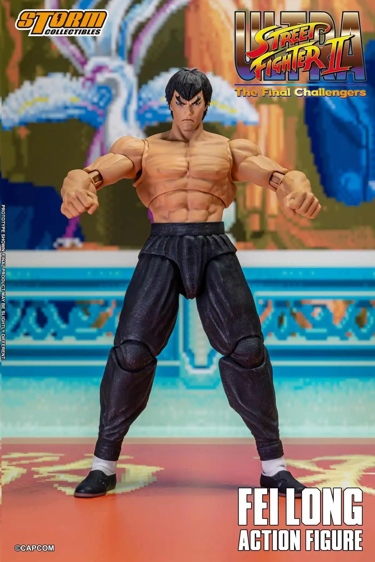 Original Storm Toys Ultra Street Fighter II The Final Challengers Fei Long Auf Lager Anime Figur Modell Spielzeug