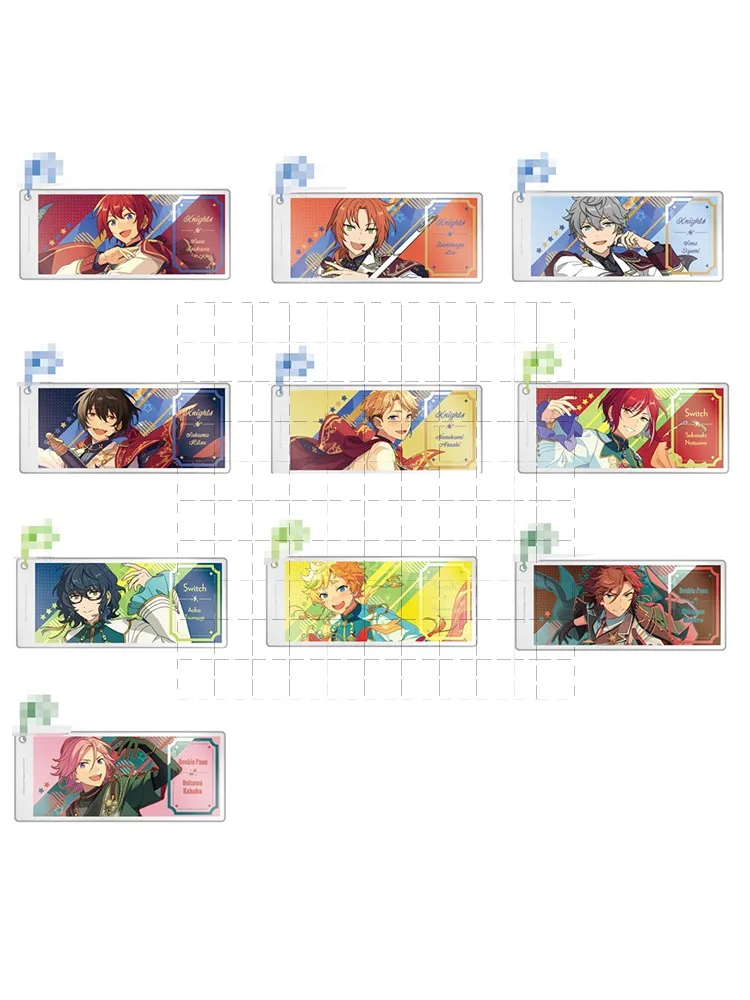 2025 أنيمي لعبة فرقة نجوم C ساكاساكي ناتسومي تسوموجي أوبا سلسلة مفاتيح مصنوعة من الأكريليك الأجهزة الطرفية قلادة تأثيري لتقوم بها بنفسك الدعائم هدية #1