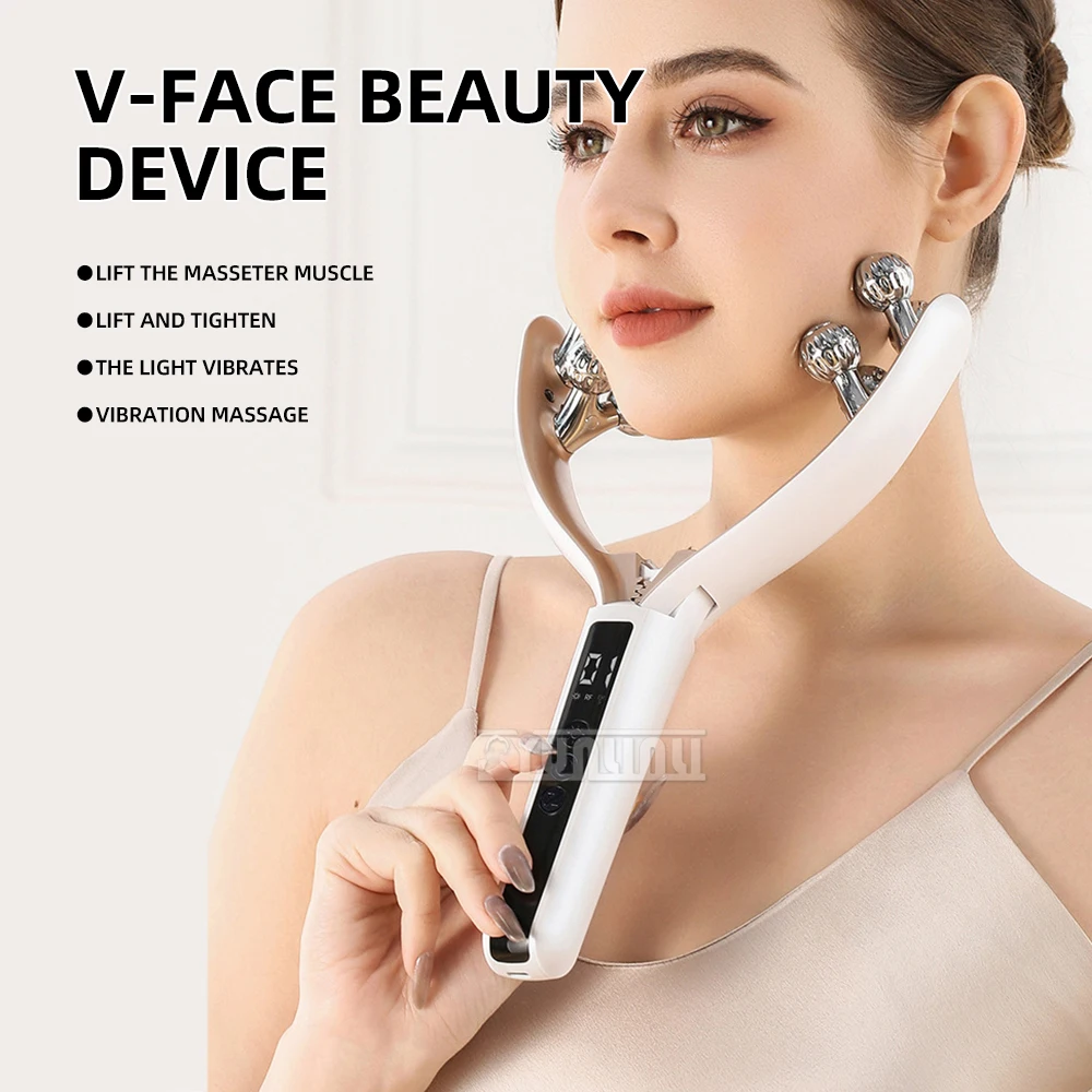Household V-shaped face slimming instrument ems micro current lifting tightening