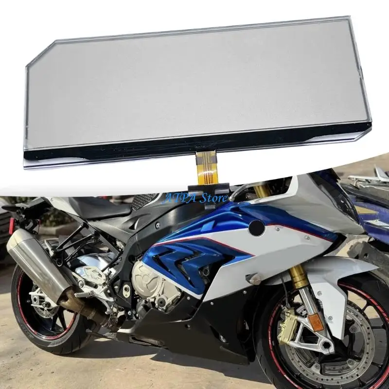 U13C Motorcycle LCD Display Repair Screen for S1000RR 2015-2018 Instrument Cluster, Replacement Part for Restoring Clear Panel