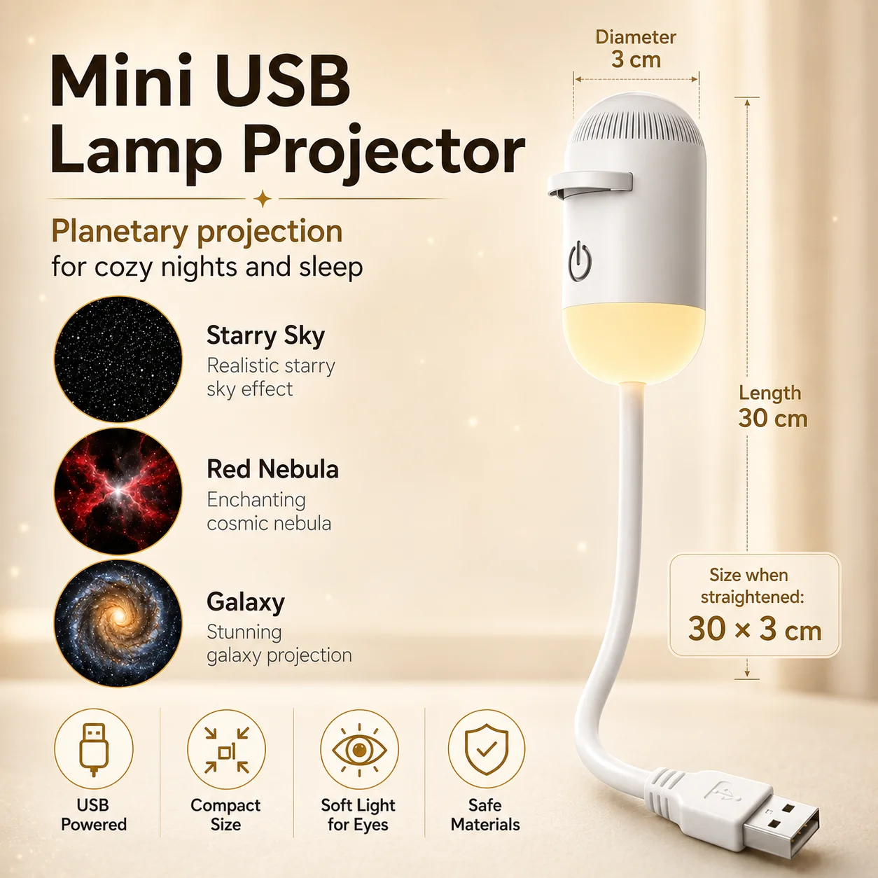 Projetor de Estrelas LED USB M - Drawing Projector Kids avaliação e preço