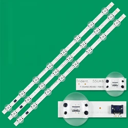 LED Backlight Strip for 55UK6300LL 55uk6400PLF 55UK6300PJF 55UM7100PLB 55UK6200PSA 55UK6200PDA 55UK6300LLB 55UK6550PDB