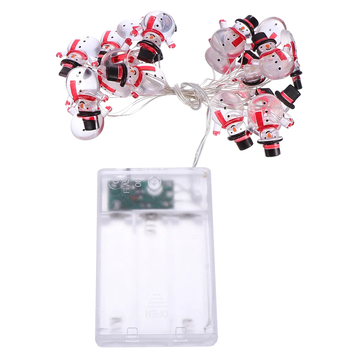 1 مجموعة عيد الميلاد ثلج سلسلة ضوء كفاءة في استخدام الطاقة بالطاقة الألوان الزاهية داخلي في الهواء الطلق حديقة فناء ديكور #4