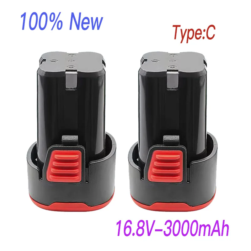 

100% New Changlin Yikeda Twin Leopard 16.8V 18V C， Compact Electric Screwdriver Cordless Drill Battery Charger