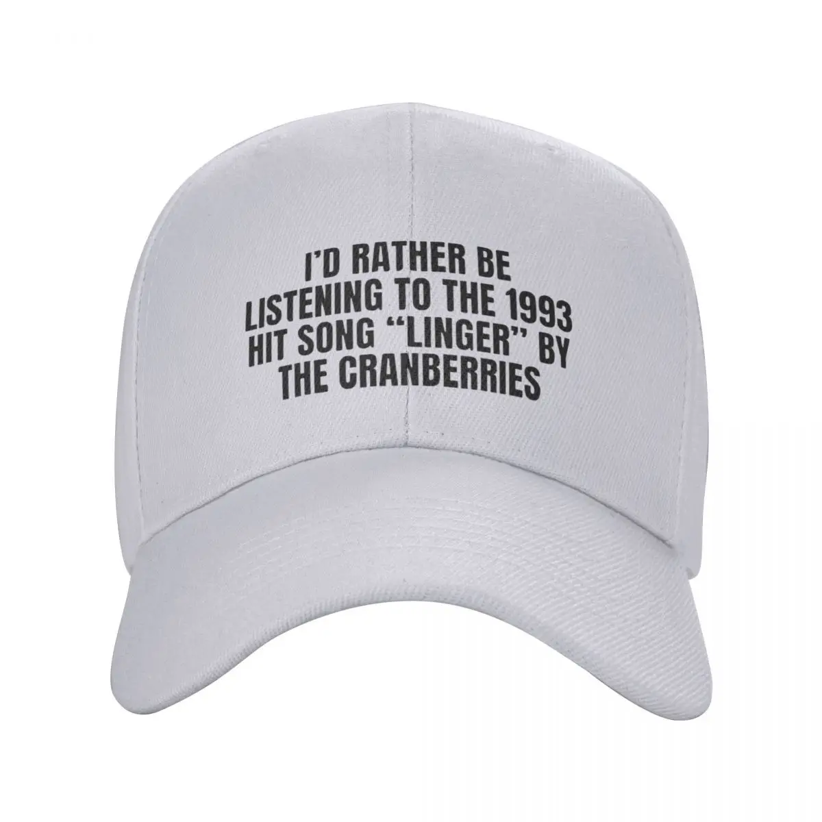 Linger by The Cranberries Baseball Cap New In The Hat Rave Rugby Military Cap Man Caps For Women Men's