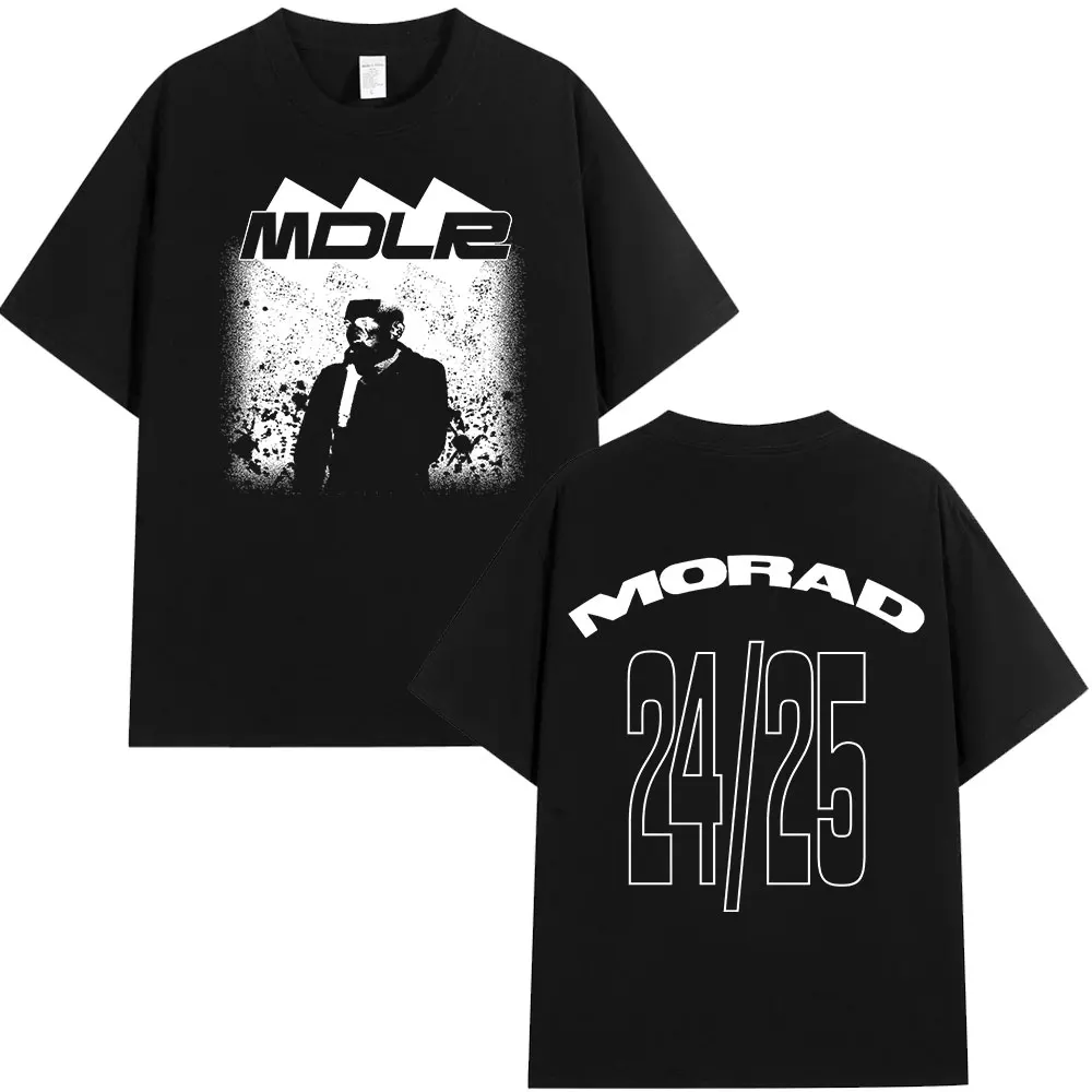 

Rapper M.D.L.R Graphic T-Shirt Men's Women's Fashion Vintage Print T-Shirt Cotton Casual Short Sleeve Streetwear Summer T-Shirt