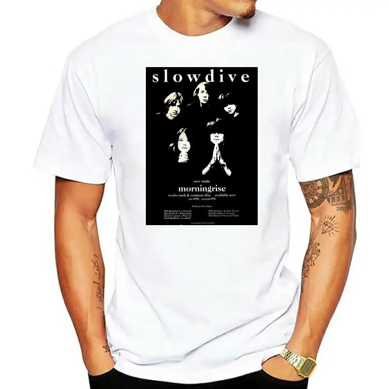 Slowdive Morningse New Single t shirt Custom Short Sleeve Crew Neck Normal Anti-Wrinkle New Fashion Spring Autumn Natural shirt