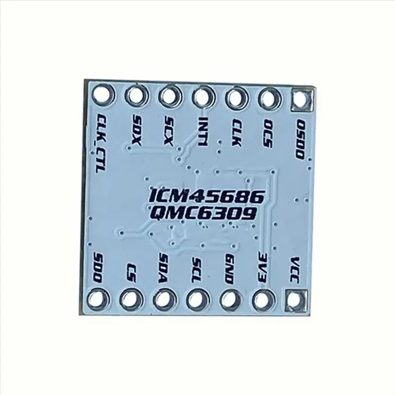Realizzato per localizzatori Slimevr per progetti fai da te compatibili 5 pezzi ICM-45686 IMU + QMC6309 Modulo magnetometro