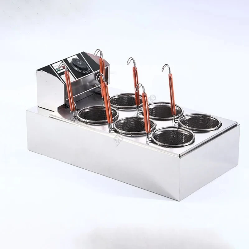 Electric Rice Cooker Instant Noodle Countertop Spicy Hot Pot Stewing Pot Street Food Rice  Dumpling Wonton Steamer Machine