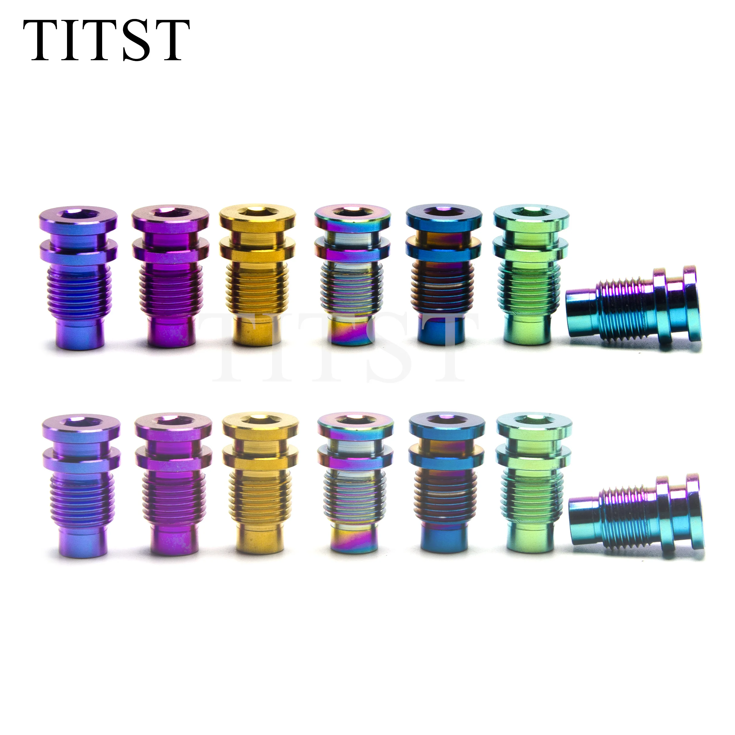 

TITST Поворотный вал заднего переключателя Титановый болт крепежный винт Фиксированный болт вала трансмиссии шоссейного велосипеда (1 лот = 2 шт.)