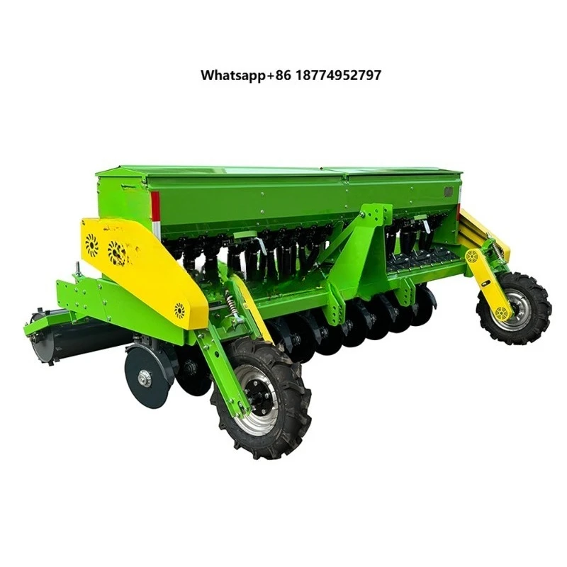 20 ROW Mechanical Wheat Seeder 20 Row -36 Row Double Disc Planter for Alfalfa for Sales