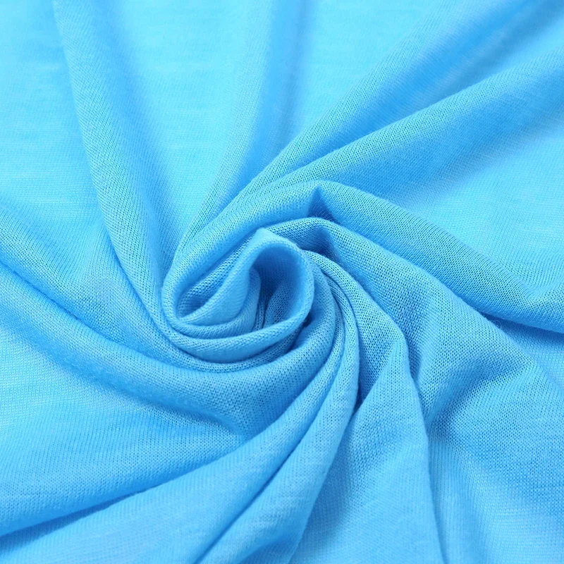 Wholesale Jersey Cotton Hijab Scarf Solid Color Elastic Shawls For Women Muslim Wraps Ladies Simple Scarves Headband180*80cm