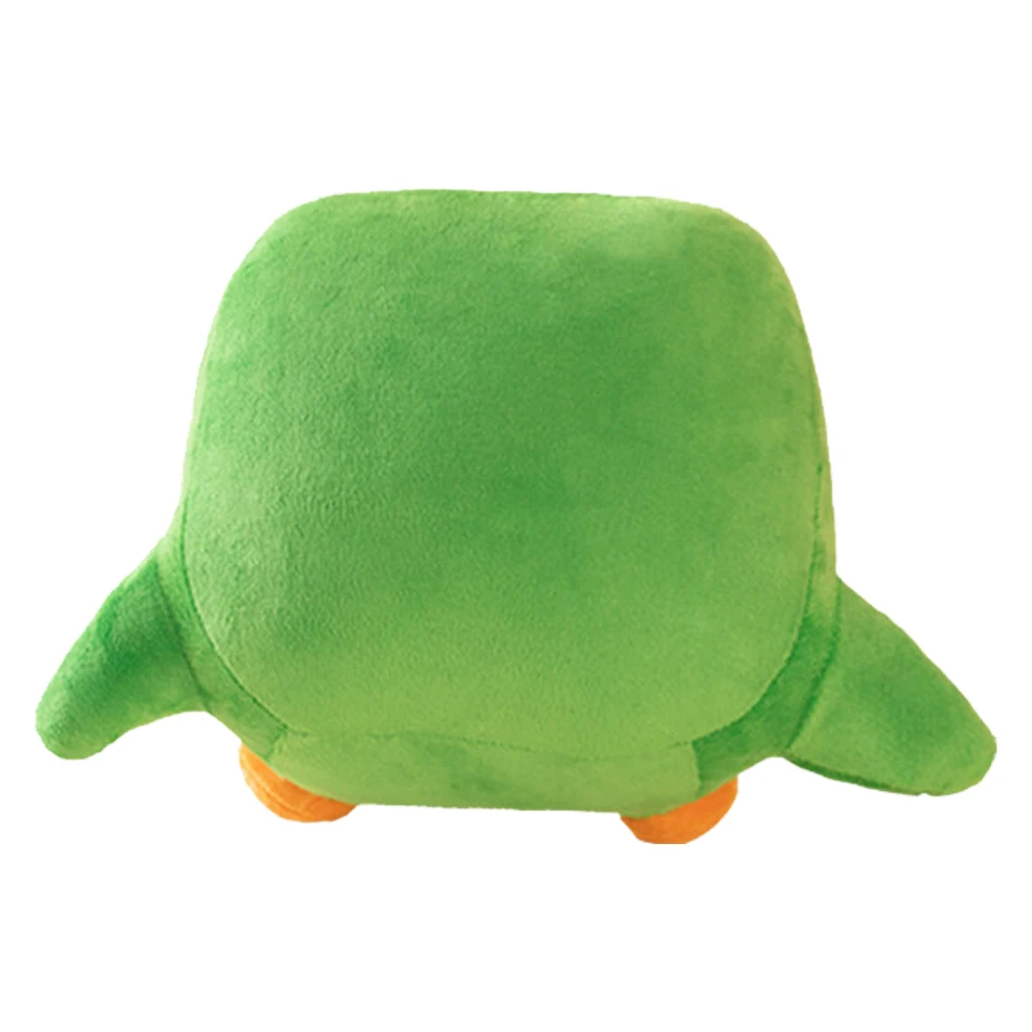 20cm Lovely Duolingo The Green Owl Cartoon Anime Plush Toy Soft Stuffed Animal Plushie Dolls Children Birthday Gift