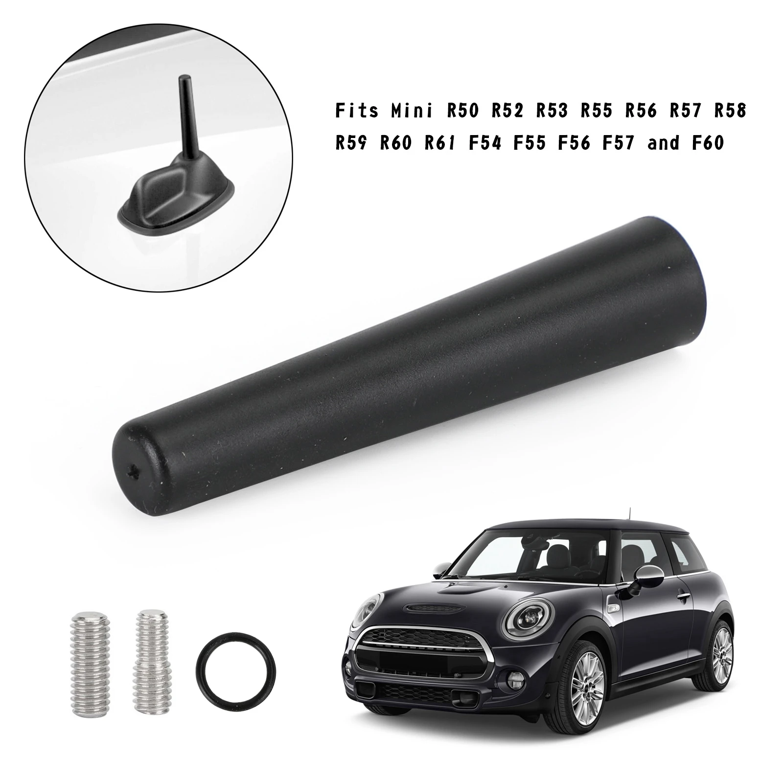 Areyourshop Radio Aerial Antenna For Mini R50 R52 R53 R55 R56 F54 F55 F56 F57 65202296772  Car Auto Parts
