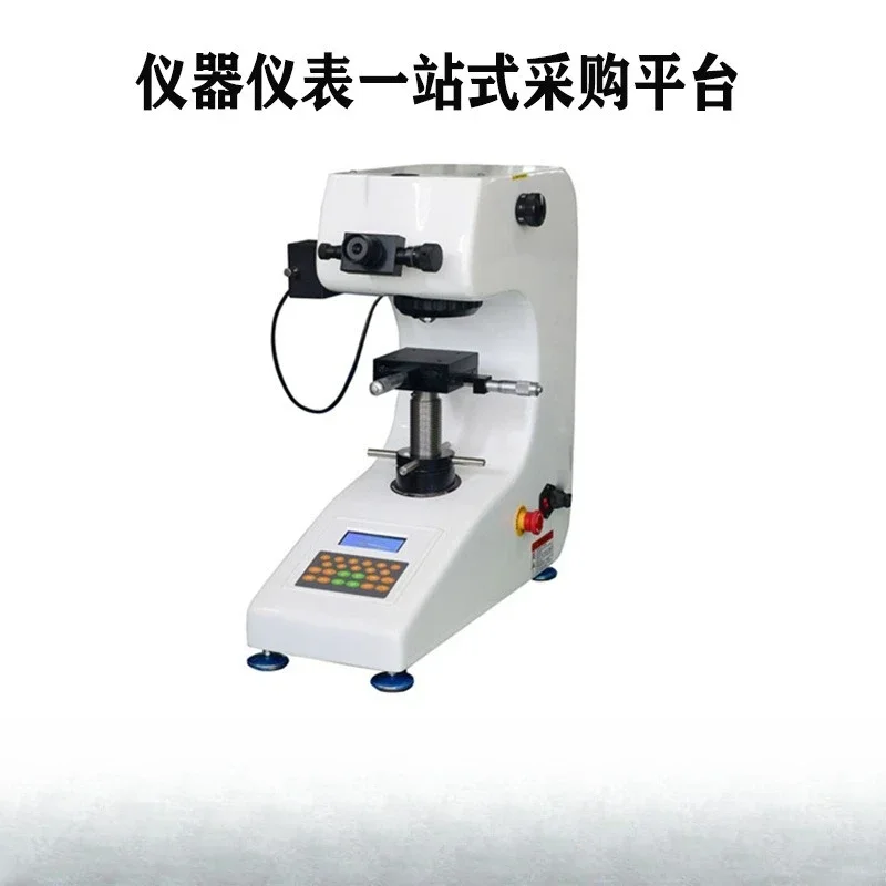 Display automatic turret metal detector microhardness tester