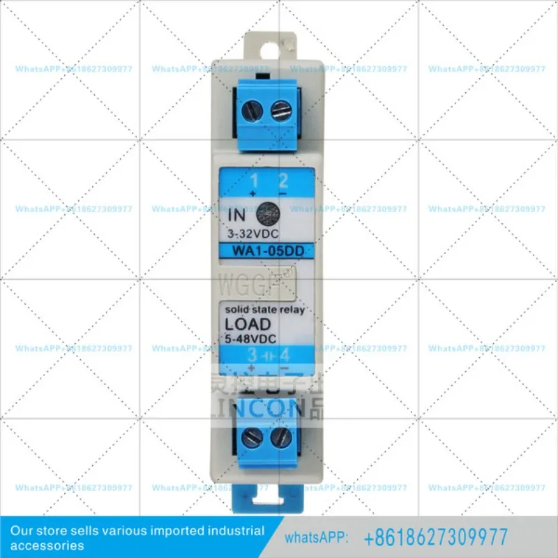 WA1-05DD guide rail solid state relay 24v DC 3A small occupancy less space