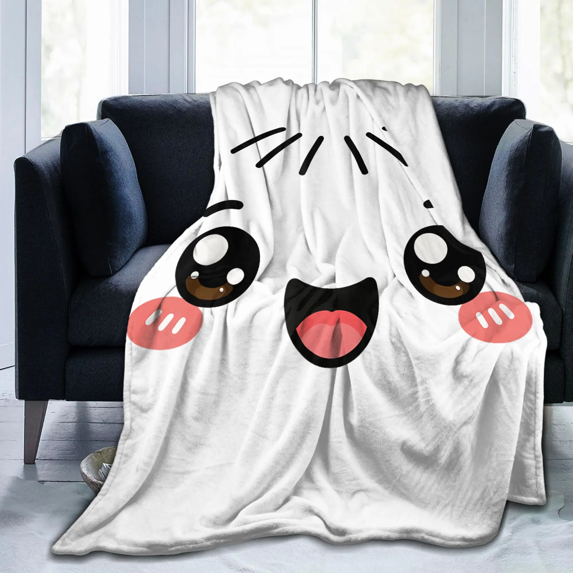 Squishy Dumpling Halloween Costume Blankets Funny Flannel Breathable Bedding Throw Blanket Lounge All Season Outdoor Ultra-Soft