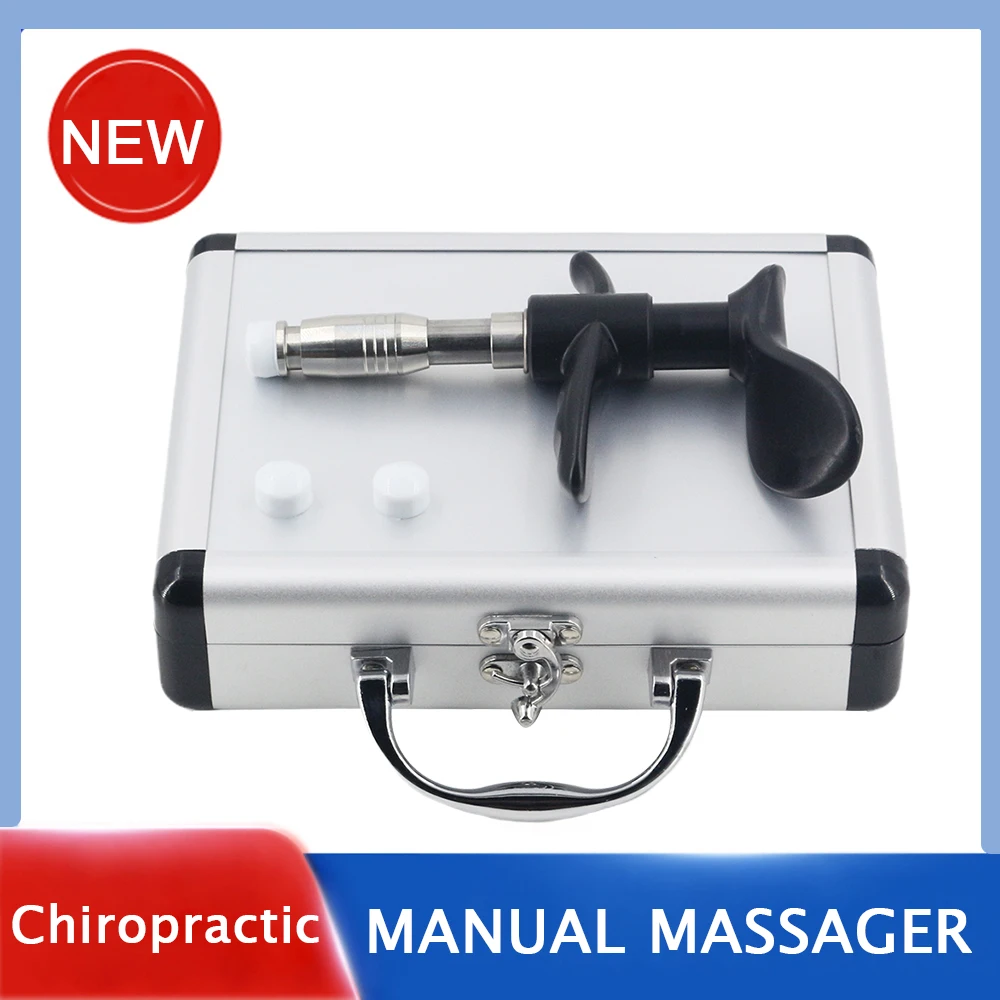

300N Manual Chiropractic Adjusting Tool For Correction Spine Massage Gun Body Relax Massager New Upgrade Chiropractic Tool