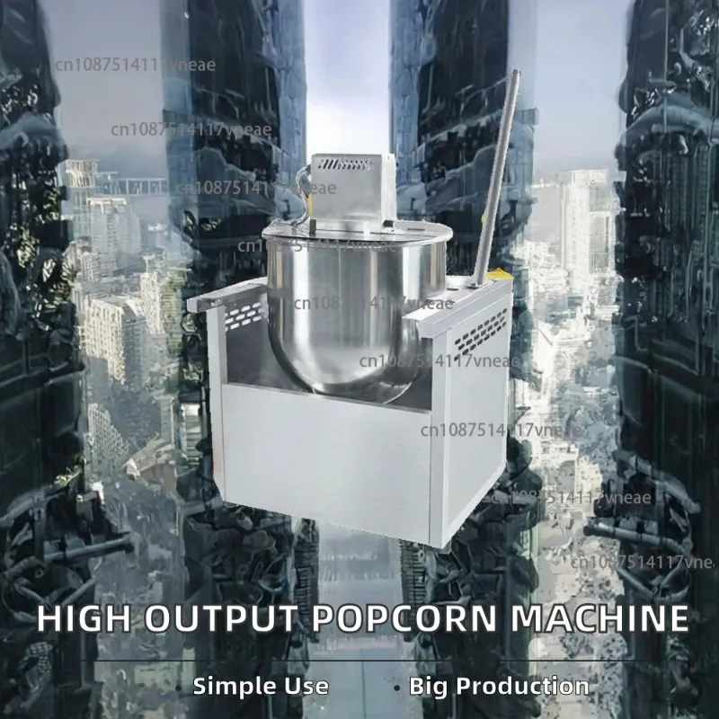 Wholesale Automatic Grain Blasting Machine High Output Gas Flow Stall for Popcorn Production by Factory