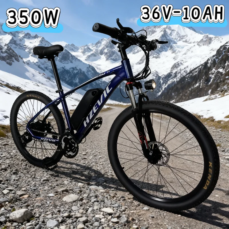 

350W electric bicycle, 36V 10A lithium battery, stable, comfortable, high-performance and fashionable adult commuter E-bike