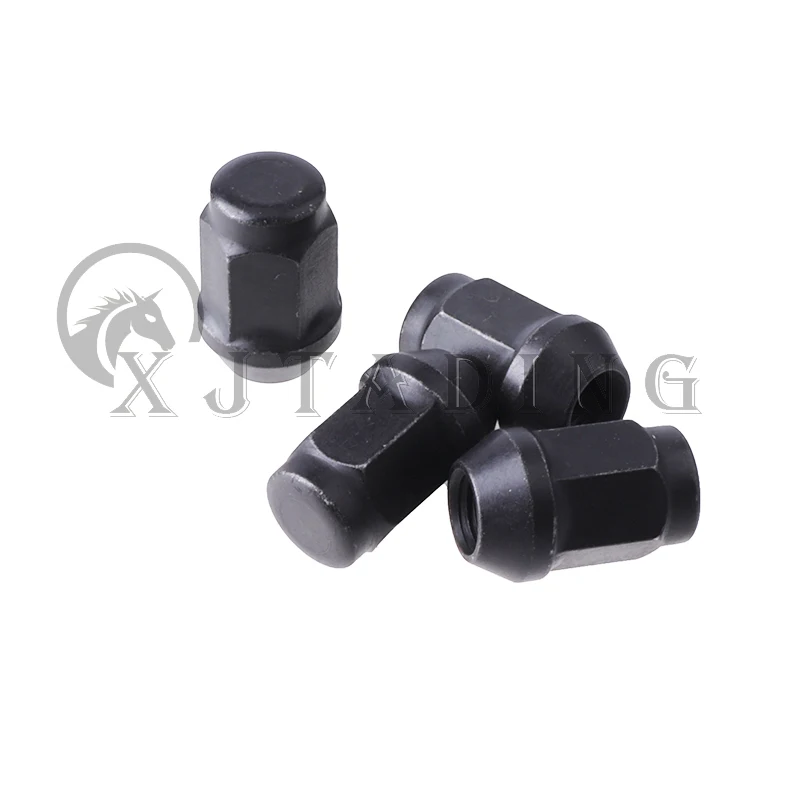 4Pc M10x1.25/M12x1.5 Lug Nut Wheel Hub Nut For Huansong HS ATV Scooter Buggy UTV Quad Bike Vehicle Moto Alloy Aluminum Rim Wheel