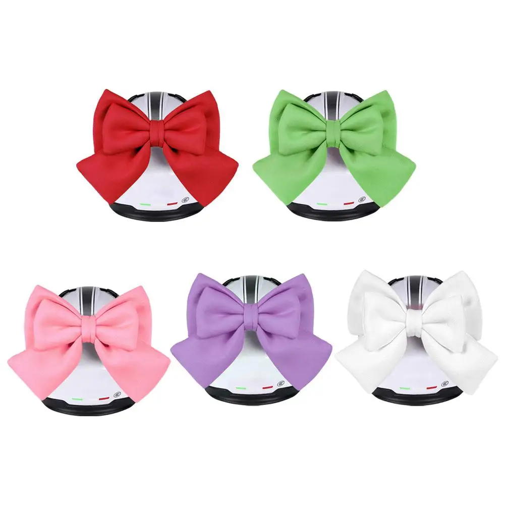 

Motorcycle Helmet Bow Decoration Electric Bike Helmet Car Body Decoration Accessories Bowknot Suction Cup Type For Girl Wom N3Q8